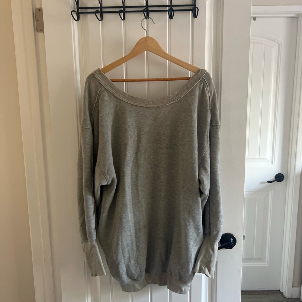 Free People Teal Sweater